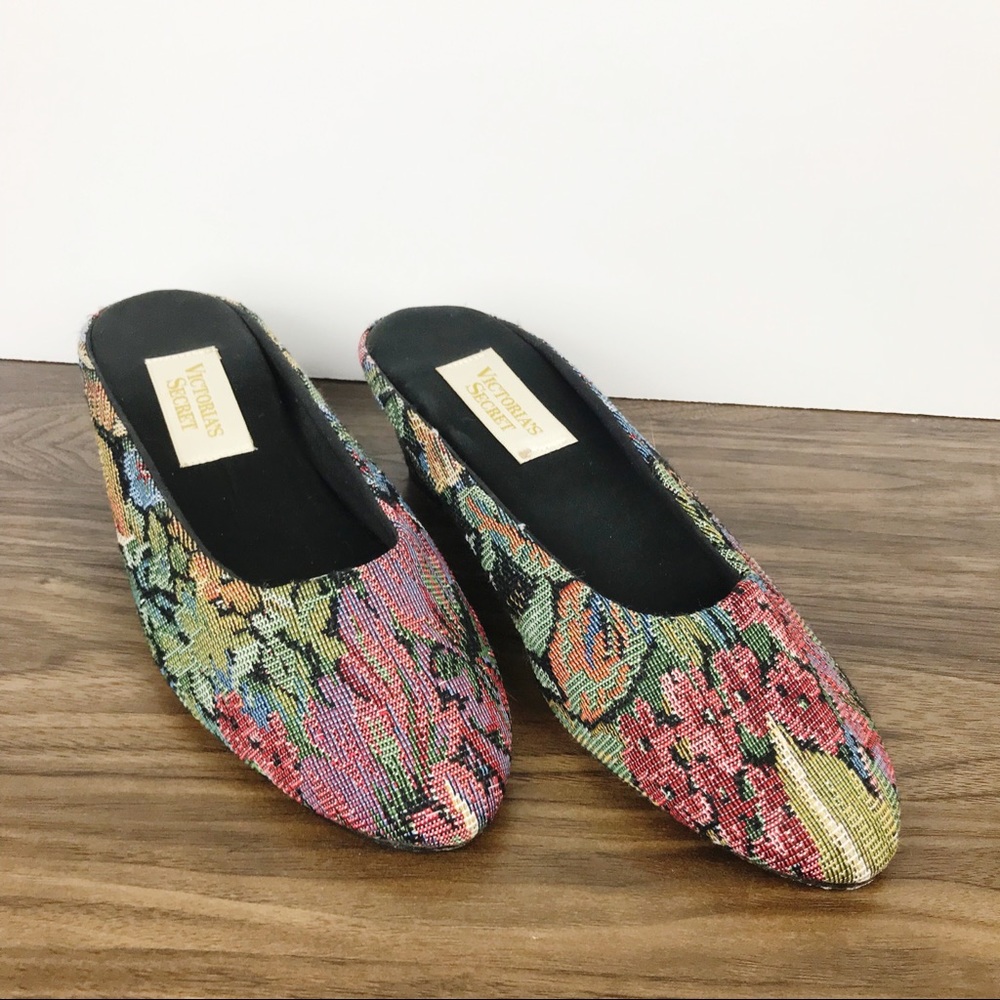 Vintage Victoria’s Secret Gold Label Mules